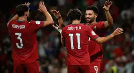 Portugal derrotó 2-1 a Noruega y sigue líder de su grupo en la UEFA Nations League