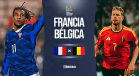 Francia vs Belgica EN VIVO por Nations League: a qué hora juegan, dónde ver y pronóstico