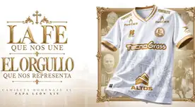 Juan Pablo II presentó camiseta en honor al Papa León XIV: "Fe, identidad y orgullo"