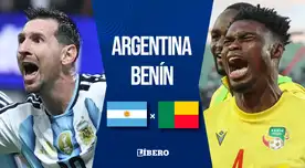 Argentina vs Benín EN VIVO por la despedida de Lionel Messi: dónde ver, hora y alineaciones