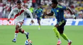 Perú cerró gira de partidos amistosos perdiendo 2-0 con Colombia