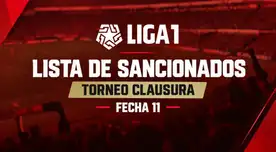 Estos son los futbolistas sancionados para el reinicio del Torneo Clausura de la Liga 1 2026 Estos son los futbolistas sancionados para el reinicio del Torneo Clausura de la Liga 1 2026