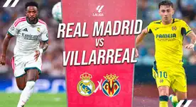 Real Madrid vs. Villarreal EN VIVO por LaLiga: cuándo juegan, hora, canal y pronóstico