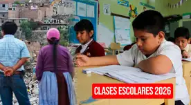 Clases escolares 2026 TERMINARÁN a fines de noviembre por El Niño: revisa las zonas y regiones que tendrán CAMBIOS