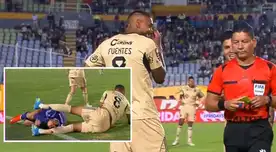 Aldair Fuentes recibió tarjeta roja por golpear el rostro de Jairo Vélez en el Alianza Lima vs Cusco FC
