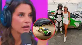 María Pía Copello no pudo contener las lágrimas en vivo al enterarse del accidente de su esposo e hijo en el Rally Caminos del Inca María Pía Copello no pudo contener las lágrimas en vivo al enterarse del accidente de su esposo e hijo en el Rally Caminos del Inca