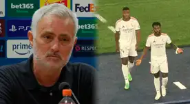 José Mourinho tuvo fuerte postura sobre actitud de Vinícius: "Son cosas que no me gustan"
