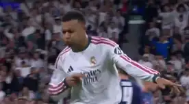 ¡Bombazo! Gol de Kylian Mbappé para el 3-0 del Real Madrid ante Leipzig por Champions League