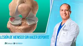 ¿Sabías que puedes lesionarte el menisco sin practicar deporte? ¿Sabías que puedes lesionarte el menisco sin practicar deporte?