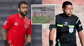 Carlos Grados, arquero de CD Moquegua, arremetió contra al árbitro que validó gol de Alianza Lima