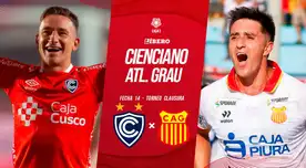 Cienciano vs Atlético Grau EN VIVO por Torneo Clausura 2026: a qué hora juegan, canal y pronóstico