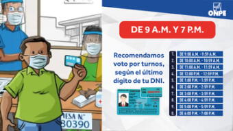 Ver Cronograma Onpe 2021 Conoce Tu Horario De Votacion Segun Dni