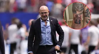 Luis de la Fuente reaccionó al tatuaje de Marc Cucurella.