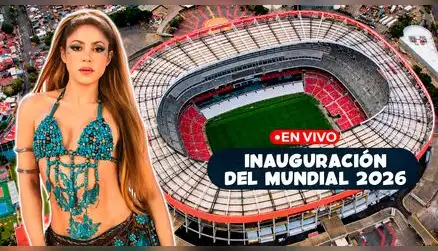 Inauguración Mundial 2026 EN VIVO: empezó la inauguración con Shakira, Maná, Belinda y otros artistas en México Inauguración Mundial 2026 EN VIVO: empezó la inauguración con Shakira, Maná, Belinda y otros artistas en México