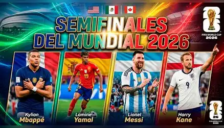 Semifinales del Mundial 2026: programación, partidos, horarios y canal confirmado de los cruces