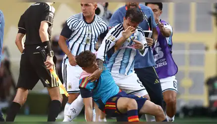 ¡A las manos! La furiosa reacción de Leandro Paredes con Gavi tras la final del Mundial 2026