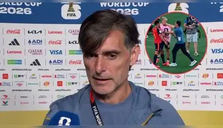 Roberto Ayala tras agredir a Dani Olmo en la final del Mundial: "Fue más un empujón"