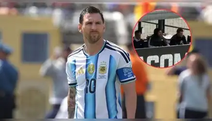 ¿Nuevo club? Lionel Messi es captado en partido del ascenso tras perder la final del Mundial 2026 ¿Nuevo club? Lionel Messi es captado en partido del ascenso tras perder la final del Mundial 2026