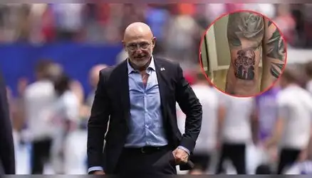 ¿No le gustó? Luis de la Fuente sorprendió con su reacción al tatuaje de Marc Cucurella: "Es..." ¿No le gustó? Luis de la Fuente sorprendió con su reacción al tatuaje de Marc Cucurella: "Es..."