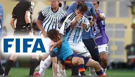 FIFA sanciona a Argentina tras polémica con España: Paredes y Molina reciben duro castigo FIFA sanciona a Argentina tras polémica con España: Paredes y Molina reciben duro castigo