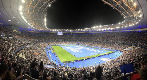 Stade de France, ubicado en París. Foto: Difusión.   