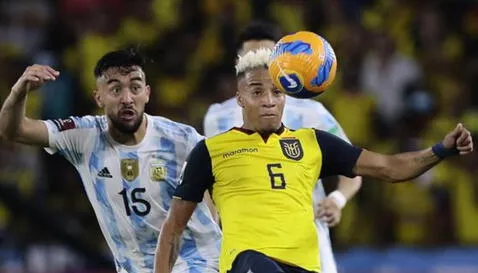 Byron Castillo con Ecuador.   