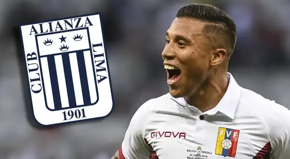 Alianza Lima quiere fichar a Darwin Machís, delantero de la selección venezolana Alianza Lima quiere fichar a Darwin Machís, delantero de la selección venezolana