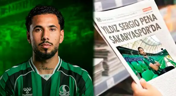 ¡Oficial! Sergio Peña fue anunciado como nuevo jugador de Sakaryaspor de Turquía