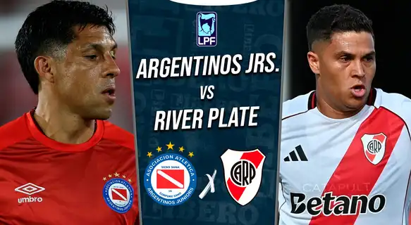 River Plate vs Argentinos Juniors EN VIVO: transmisión del partido