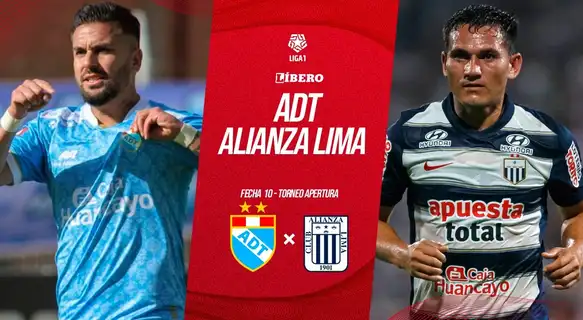 Alianza Lima vs ADT EN VIVO por Liga 1: Transmisión del partido
