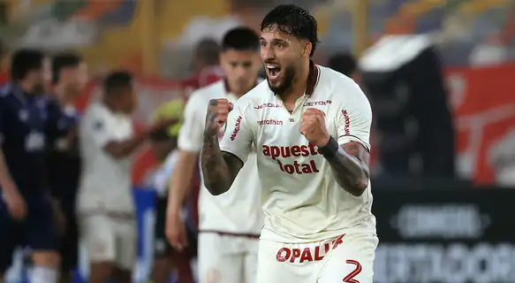 ¡Garra crema! Universitario goleó 4-2 a Nacional en la Libertadores