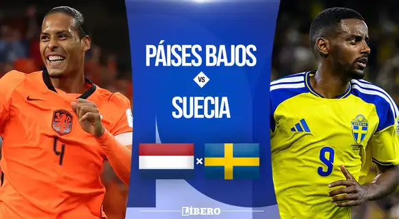 Países Bajos vs Suecia EN VIVO por el Mundial 2026: ver transmisión