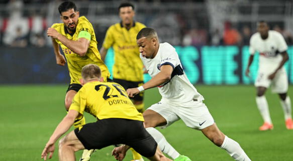 Borussia Dortmund dio el primer golpe: ganó 1-0 a PSG en semis de ida por Champions