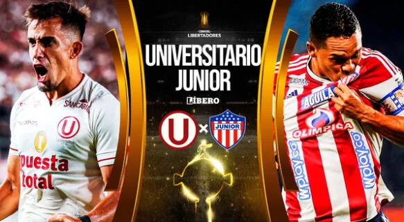 Universitario vs Junior EN VIVO desde el estadio Monumental por la Copa Libertadores