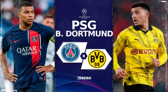 PSG vs. Dortmund EN VIVO por Champions League: definición del primer finalista