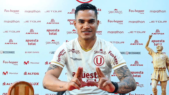 Universitario anunció el fichaje de Santamaría: "Bienvenido al más campeón" Universitario anunció el fichaje de Santamaría: "Bienvenido al más campeón"