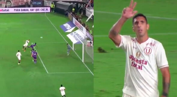Diego Dorregaray se alzó en el aire y puso el 5-0 para Universitario de cabeza - VIDEO