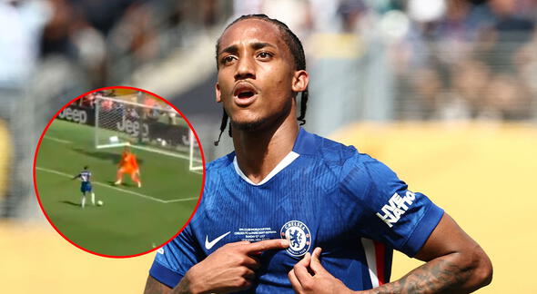 ¡Acarician el título! Joao Pedro marcó el 3-0 de Chelsea ante PSG en histórica final