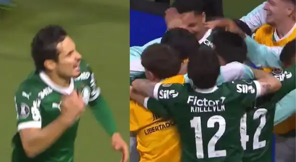 ¡Lo sufre Tiago Nunes! Raphael Veiga anotó el 4-0 de Palmeiras sobre LDU y está cerca de la final ¡Lo sufre Tiago Nunes! Raphael Veiga anotó el 4-0 de Palmeiras sobre LDU y está cerca de la final