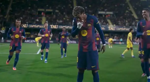 ¡Calló a todos! Lamine Yamal y el espectacular gol para el 2-0 de Barcelona a Villarreal - VIDEO