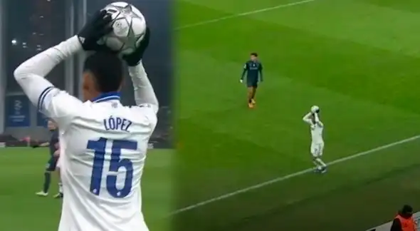 Marcos López protagonizó inédito blooper en Champions League durante el Copenhague vs Nápoli