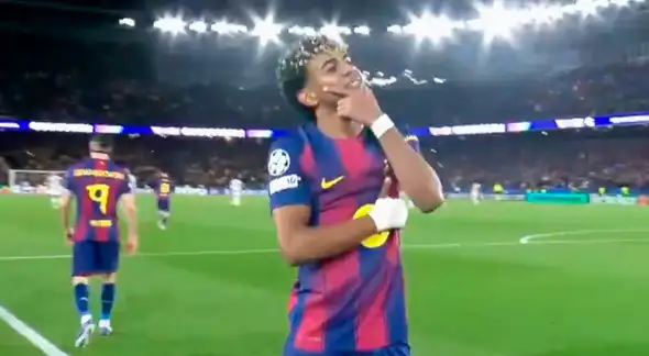 ¡Locura! Gol de Lamine Yamal para el 3-2 del Barcelona vs Newclastle por Champions League - VIDEO