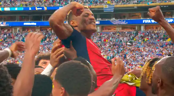 ¡Van por el golpe! Hélio Varela anotó el 2-2 de Cabo Verde ante Uruguay tras blooper de Muslera