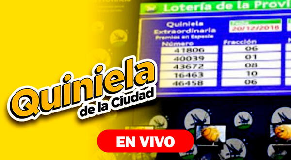Quiniela: Resultados de la Nacional y Provincia