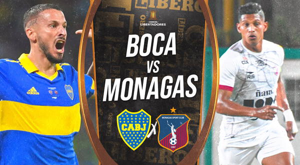 Boca Juniors vs Monagas EN VIVO por Copa Libertadores: partido minuto a minuto