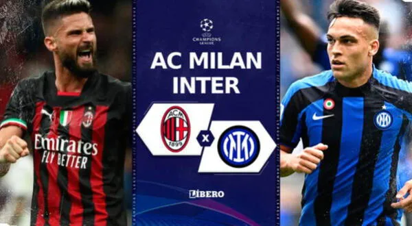 Milan vs. Inter: resumen del partido por semifinales de Champions League