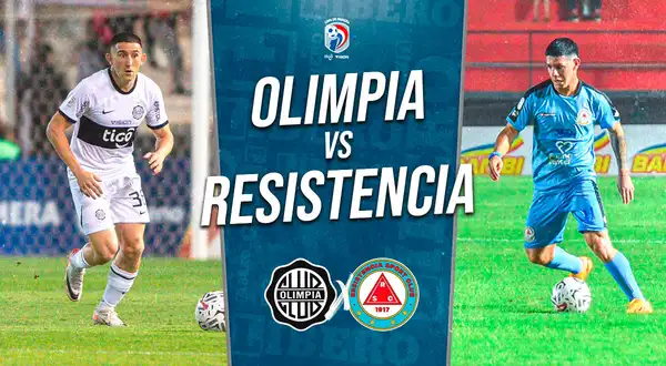 Olimpia vs Resistencia EN VIVO por fútbol paraguayo: transmisión del partido