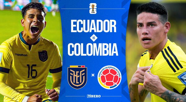 Ecuador empató 0-0 con Colombia por las Eliminatorias 2026