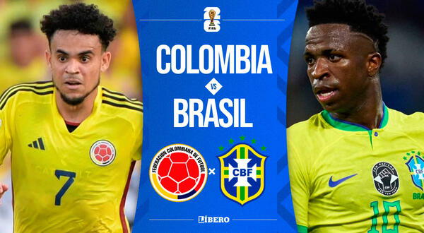 Colombia vs Brasil EN VIVO por Eliminatorias 2026: minuto a minuto del partido