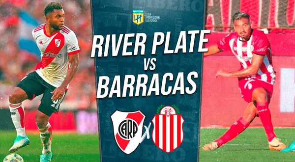 River Plate vs Barracas Central por Copa de la Liga: resumen y goles River Plate vs Barracas Central por Copa de la Liga: resumen y goles